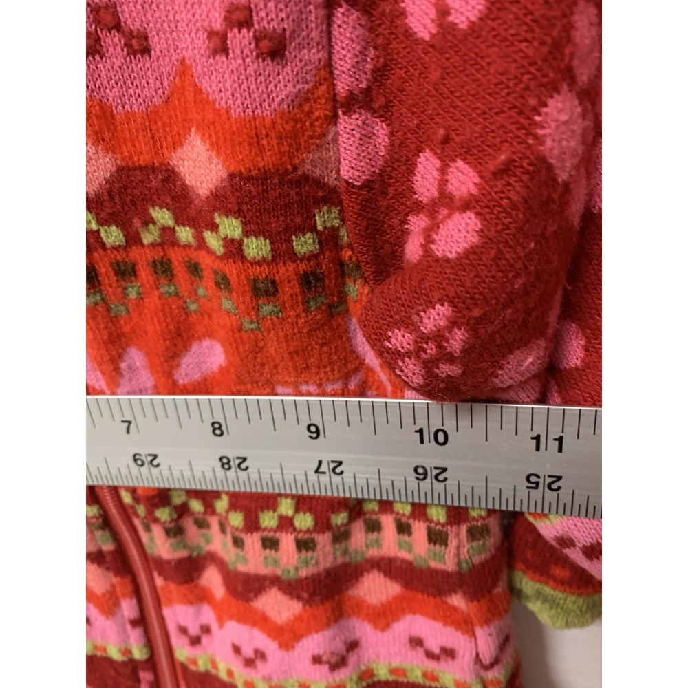 Vtg Irene Clayeux France Knit Pleated Red Tennis Skirt Set Toddler 3 - Picture 14 of 14